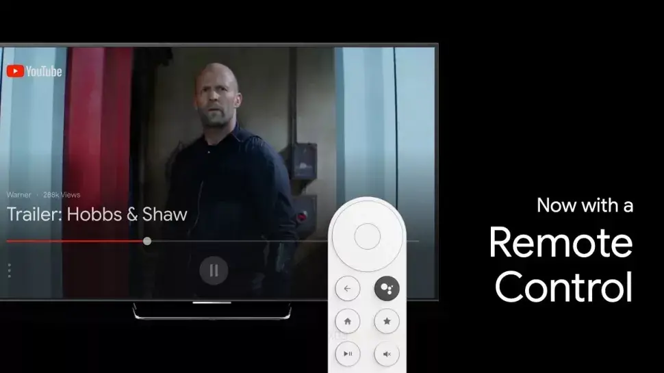 Chromecast 4 afstandsbediening